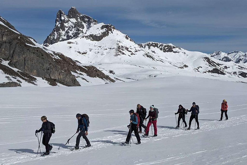 Raquetas de nieve en Jaca-Somport (Pirineo Aragonés)